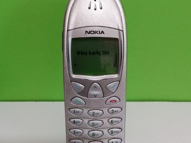 Nokia 6210 z orginalną ładowarką. -1