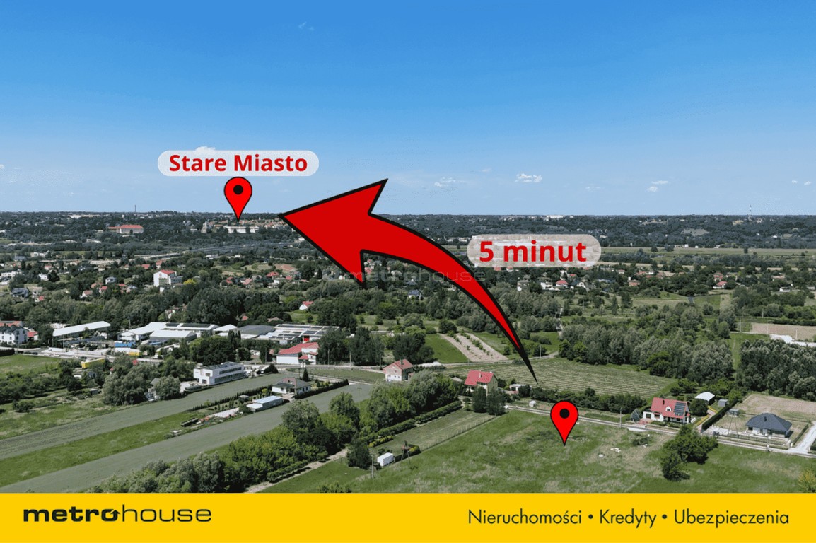 Działka z potencjałem inwestycyjnym w Sandomierzu - Widok 4