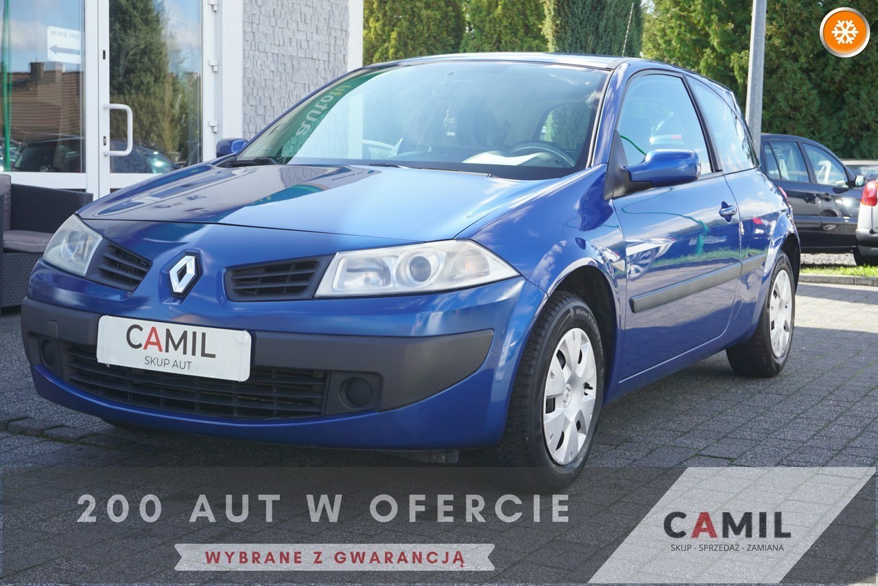 Renault Megane II 1.5DCi 86KM, Zarejestrowany, Ubezpieczony, Sprawny, Ekonomiczny,