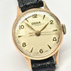 DOXA zegarek damski ZŁOTY 14K 585 VINTAGE!