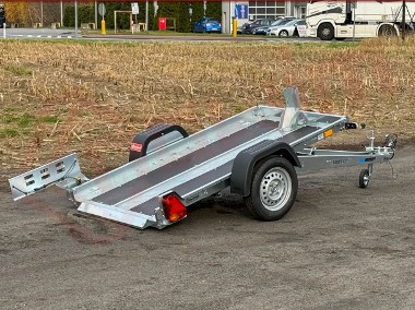 PRZYCZEPA VIARUS 750 KG – ODCHYLANY POKŁAD DO ZAŁADUNKU-1