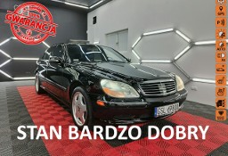 Mercedes-Benz Klasa S W220 S55 AMG LONG V8 360 KM, Full Opcja, Radar, Aktywny Tempomat, ABC, Al