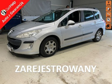 Peugeot 308 I Nawigacja, klimatronik, 9 airbag, światła dzienne, zadbany-1