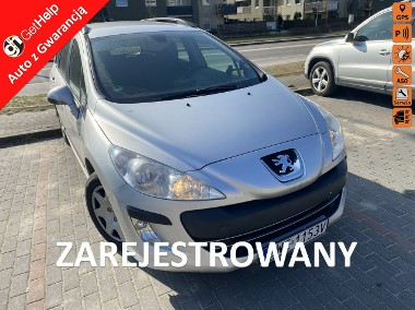 Peugeot 308 I Nawigacja, klimatronik, 9 airbag, światła dzienne, opony wielosezono-1