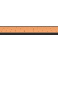 vidaXL Stół ogrodowy, brązowy, 185x90x74 cm, aluminium i WPC 42795-2