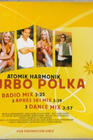 Single CD Atomik Harmonik - Turbo Polka (Promo 2005) (Hansa)-2