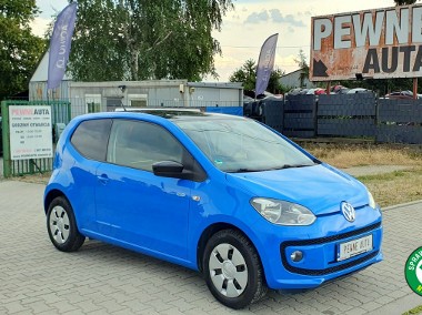 Volkswagen up! Czujniki parkowania/Podgrzewane fotele/Tempomat/Szyberdach szklany-1