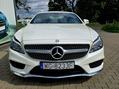 Mercedes-Benz Klasa CLS Piękny CLS 350d 4 Matic PL Salon AMG Pakiet Bogate Wyposażenie-1