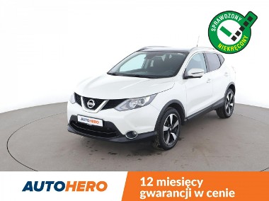 Nissan Qashqai II navi kamery 360 panorama klima auto czujniki parkowania-1