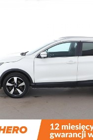 Nissan Qashqai II navi kamery 360 panorama klima auto czujniki parkowania-2