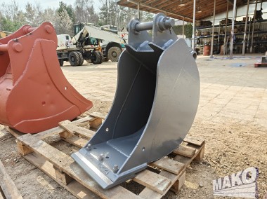 Łyżka JCB 37cm do koparki Miller fi 45 / Podwójny lemiesz / Oryginał JCB-1