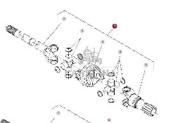 Valtra S274 S294 S324 S394 Fendt S927 S930 S933 S939 Półoś Zwrotnica Wał Prawa 7700661404