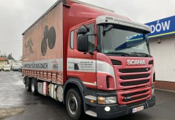 Inna Inny Scania G320 Wózek PALFINGER Firanka Plandeka plandeka Moffett 2012