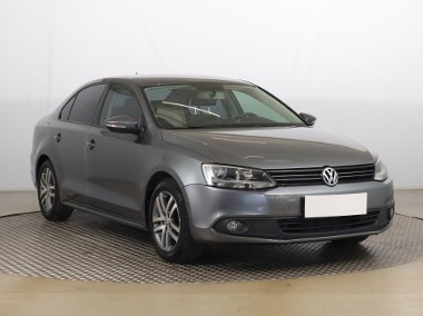 Volkswagen Jetta VI , Salon Polska, Klimatronic, Tempomat, Parktronic-1