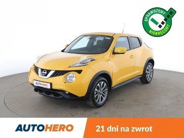 Nissan Juke Automat, skóra, panorama, navi, klima auto, kamera cofania-1