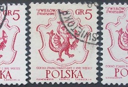 Znaczki polskie rok 1965 Fi 1448 odcienie - 3 znaczki