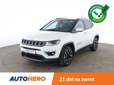 Jeep Compass II skóra, panorama, navi, klima auto, kamera i czujniki parkowania-1