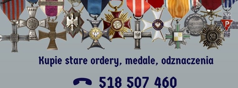 Kupię stare kolekcje medali, orderów, odznak, odznaczeń, orzełków-1