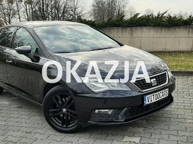 SEAT Leon III Duża Navi Pełen Serwis Gwarancja Przebiegu Parktronic Radar Tempomat-1