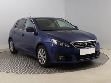 Peugeot 308 II , Salon Polska, Serwis ASO, Skóra, Navi, Klimatronic,-1