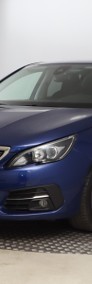 Peugeot 308 II , Salon Polska, Serwis ASO, Skóra, Navi, Klimatronic,-3