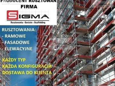Rusztowanie NOWE Rusztowania 500m2 OKAZJA Warszawa Janki Producent-1
