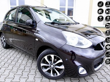 Nissan Micra IV TEKNA/Panorama/ Navi/Klimatronic/ Parktronic/SerwisASO/1 Ręka/GWARAN-1