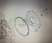 CASE OPTUM 270 SILNIK-koło zamachowe/CZĘŚĆ 47615708/Case Optum 250/270/300