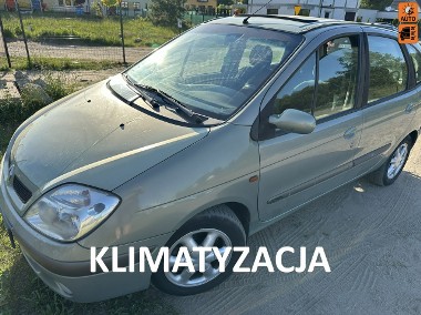 Renault Scenic I Po liftingu, hak, alufelgi, 2 szyberdachy, klimatronik, przegl do 20-1