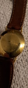 Złoty zegarek Intermat,  próba 585 . Sprawny -3