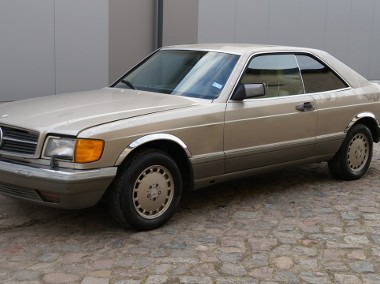 Mercedes-Benz 560SEC 500SEC C126 Skóra Automat Sprowadzony LUXURYCLASSIC-1