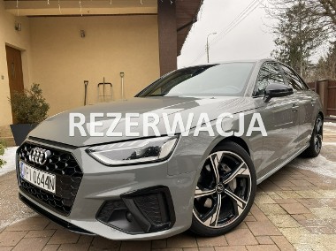Audi A4 8W II Wł, Kraj, 2.0 TFSI, S-Line, Bezszkodowy100%, Serwis Aso, Stan BDB-1