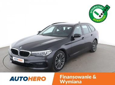 BMW SERIA 5 VII (F90) 520d Automat xDrive Sport Line Navi Tempomat Grzane Sportsitze Kamer-1