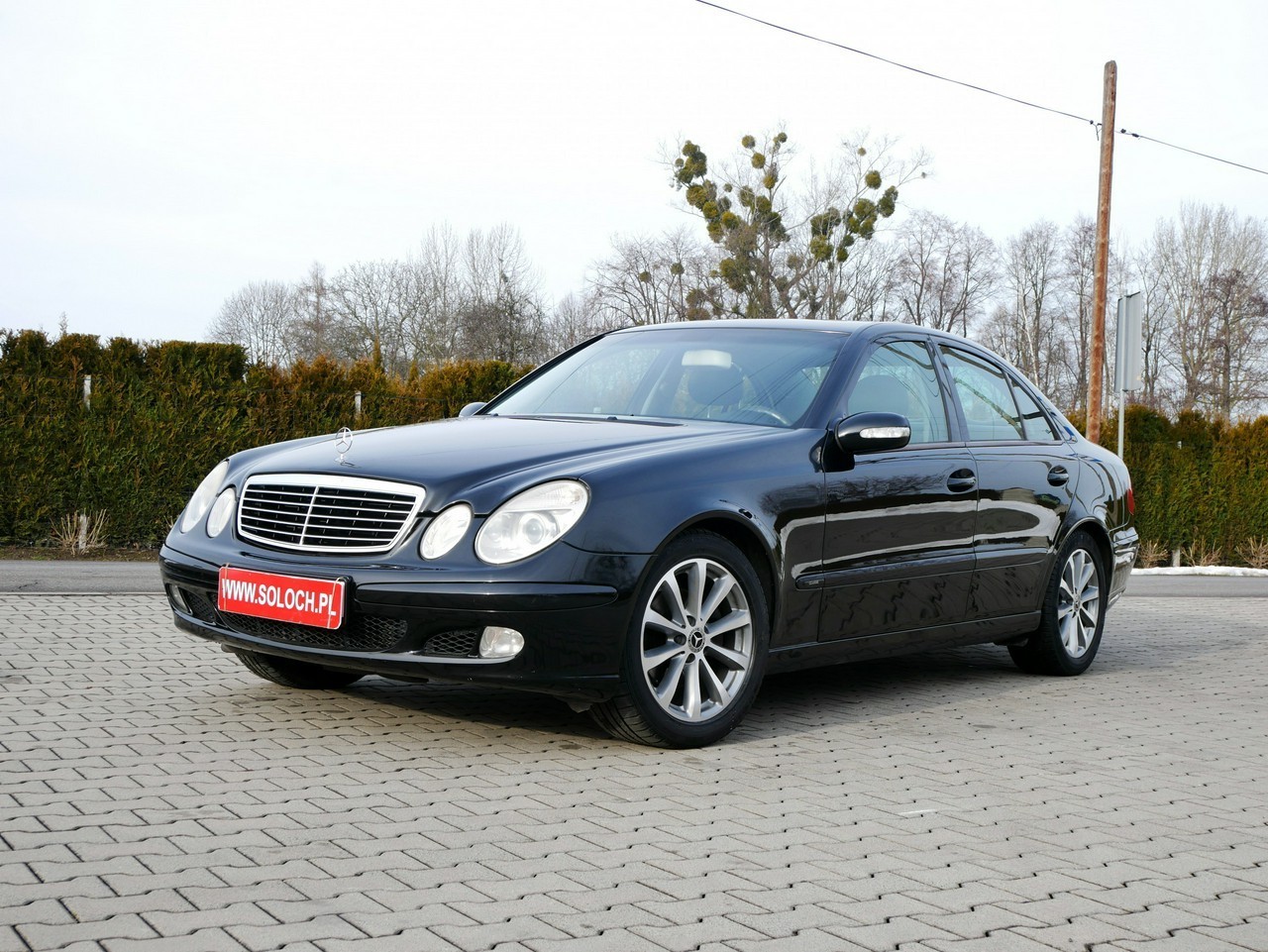 Mercedes-Benz Klasa E W211 1.8 200 Kompressor 163KM Gaz LPG Elegance Sedan -Automat -Zobacz