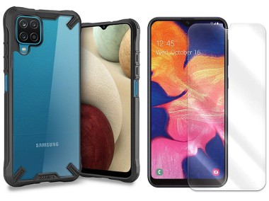 Etui Rzants + Szkło Ochronne do Samsung Galaxy A12-1