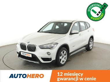 BMW X1 F48 4x4 automat sportowe fotele klima auto navi kamera i czujniki parkow-1