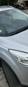 Ford Kuga II Titanium, mocny Diesel, parktronk, nawigacja,hak, hands free,pół skó-3