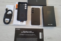 Samsung S23 256GB Czarny, etui Spigen, szkło, bon 100zł Samsung - NOWY