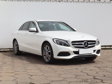 Mercedes-Benz Klasa C W205 Salon Polska, Serwis ASO, Automat, Skóra, Navi, Klimatronic,-1