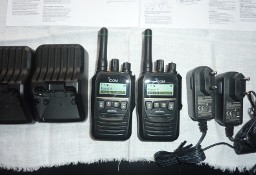 Dwa profesjonalne radiotelefony(krótkofalówki)ICOM IC-F62D nieużywane(nowe).