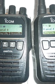 Dwa profesjonalne radiotelefony (krótkofalówki) ICOM IC-F62D nieużywane (nowe).-2