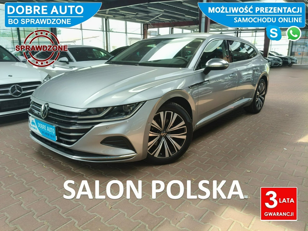 Volkswagen Arteon 2.0 190KM ShootingBrake DSG,El.Klapa,El.FotelVirtualCocpit,MartwePol