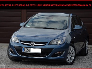 Opel Astra J Lift Sedan 1.7 CDTi 110KM Zamiana Zarejestrowana-1