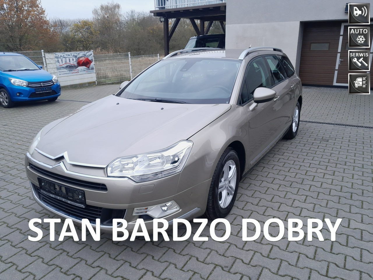 Citroen C5 III 2.0 HDI parktronik klimatronik elektryka alufelgi stan BDB