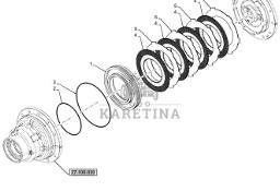 New Holland T6070 Tłok 5185917