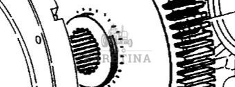 Fendt Favorit 514 Koło Zębate Walcowe CZĘŚCI 514100150050-1