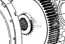 Fendt Favorit 514 Koło Zębate Walcowe CZĘŚCI 514100150050