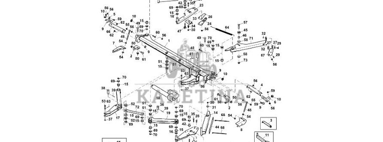 John Deere 960 - Rama DC214910 (System owijania)-1