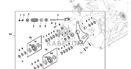 John Deere 960 - Zestaw naprawczy DC220836 (Podbieracz)