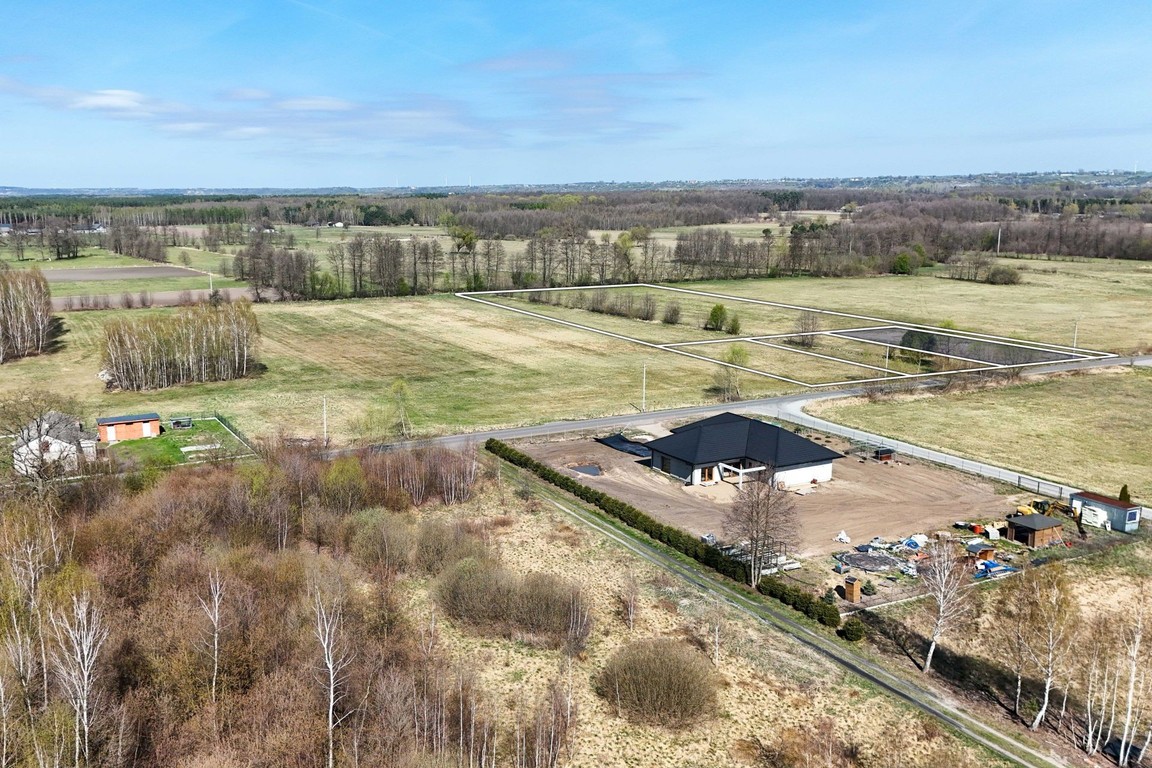 Działka 1398 m² z warunkami zabudowy, gm.Włocławek - Więcej